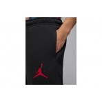 Jordan Jumpman Fleece Ανδρικό Παντελόνι Φόρμας Μαύρο