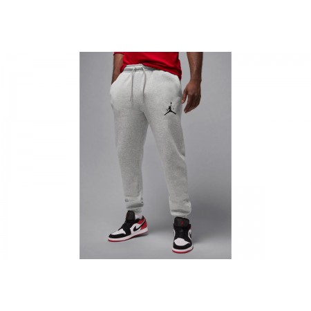 Jordan Jumpman Fleece Ανδρικό Παντελόνι Φόρμας Γκρι