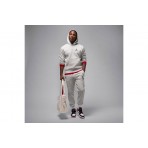 Jordan Jumpman Fleece Ανδρικό Φούτερ με Κουκούλα Γκρι Ανοιχτό
