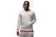 Jordan Jumpman Fleece Ανδρικό Φούτερ με Κουκούλα Γκρι Ανοιχτό