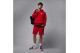 Jordan Jumpman Fleece Ανδρικό Φούτερ με Κουκούλα Κόκκινο