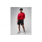 Jordan Jumpman Fleece Ανδρική Βερμούδα Μαύρη