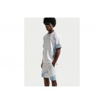Nike Sportswear Ανδρική Βερμούδα Λευκή, Σιέλ