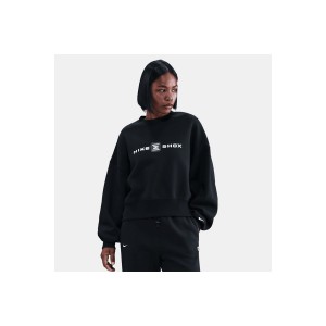 Nike Sportswear Phoenix Fleece Shox Μπλούζα Με Λαιμόκοψη Γυναικεί (IO2245 010)