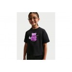 Nike Sportswear Boxy Παιδικό Κοντομάνικο T-Shirt Μαύρο, Μωβ, Λευκό