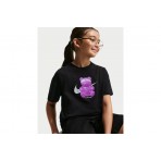 Nike Sportswear Boxy Παιδικό Κοντομάνικο T-Shirt Μαύρο, Μωβ, Λευκό
