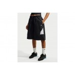 Nike Sportswear Woven Γυναικεία Αθλητική Βερμούδα Μαύρη, Λευκή