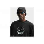 Nike Sportswear Ανδρικό Κοντομάνικο T-Shirt Μαύρο