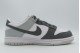 Nike Dunk Low Sneakers Λευκά, Γκρι Σκούρο, Γκρι