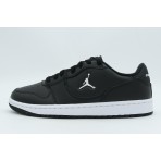 Jordan Court Connect Low Sneakers Μαύρα, Λευκά