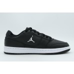 Jordan Court Connect Low Sneakers Μαύρα, Λευκά