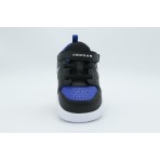 Jordan Court Connect Low Βρεφικά Sneakers Μαύρα, Ρουά, Λευκά