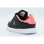 Jordan Court Connect Low Βρεφικά Sneakers Μαύρα, Ροζ