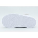 Jordan Court Connect Low Βρεφικά Sneakers Λευκά, Ροζ