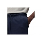 Jordan Jumpman Fleece Ανδρική Αθλητική Βερμούδα Μπλε Σκούρο