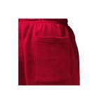 Jordan Jumpman Fleece Ανδρική Αθλητική Βερμούδα Κόκκινη