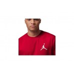 Jordan Jumpman Ανδρικό Κοντομάνικο T-Shirt Κόκκινο