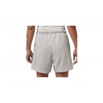 Jordan Jumpman Fleece Γυναικείο Αθλητικό Σορτς Γκρι, Μαύρο