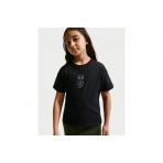 Nike Sportswear Παιδικό Κοντομάνικο T-Shirt Μαύρο, Γκρι