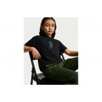 Nike Sportswear Παιδικό Κοντομάνικο T-Shirt Μαύρο, Γκρι