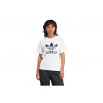 Adidas Originals Trefoil Γυναικείο Κοντομάνικο T-Shirt Λευκό