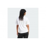 Adidas Originals Trefoil Γυναικείο Κοντομάνικο T-Shirt Λευκό