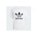 Adidas Originals Trefoil Γυναικείο Κοντομάνικο T-Shirt Λευκό