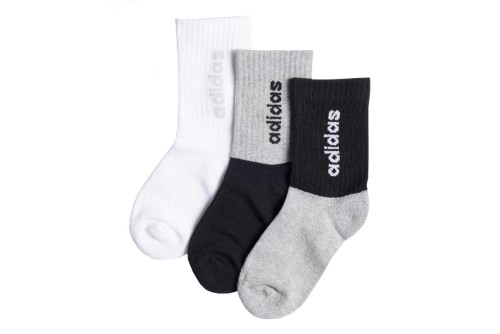 Adidas Performance Linear Ankle Κάλτσες Ψηλές 3 Ζευγάρια (IS0102)