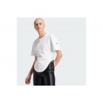 Adidas By Stella McCartney Γυναικεία Κοντομάνικη Μπλούζα Λευκή