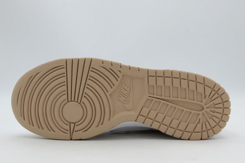 Nike Dunk Low Sneakers Λευκά, Μπεζ