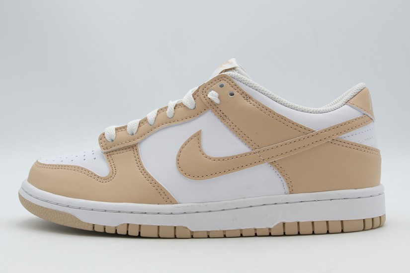 Nike Dunk Low Sneakers Λευκά, Μπεζ