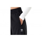Adidas Originals Essentials French Terry Γυναικείο Παντελόνι Φόρμας Μαύρο