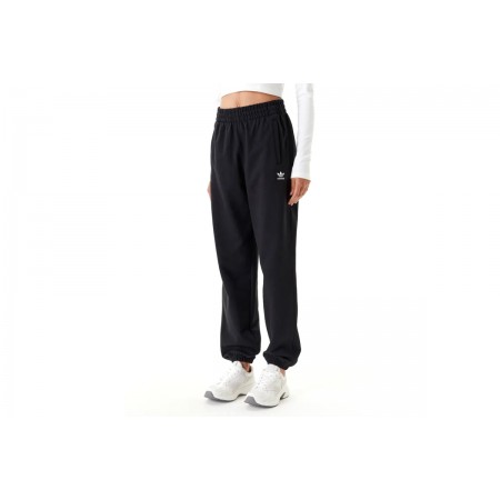 Adidas Originals Essentials French Terry Γυναικείο Παντελόνι Φόρμας Μαύρο