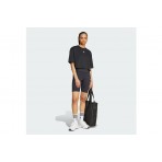 Adidas Originals Essentials Γυναικείο Κοντομάνικο Crop T-Shirt Μαύρο