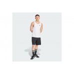 Adidas Originals Trefoil Essentials Ανδρική Αμάνικη Μπλούζα Λευκή