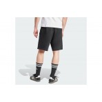 Adidas Originals Essentials Trefoil Ανδρική Αθλητική Βερμούδα Μαύρη