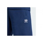 Adidas Originals Essentials Trefoil Ανδρική Αθλητική Βερμούδα Μπλε Σκούρο