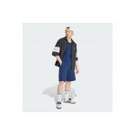 Adidas Originals Essentials Trefoil Ανδρική Αθλητική Βερμούδα Μπλε Σκούρο