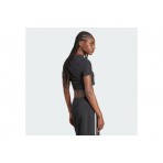 Adidas Originals Essentials Ribbed Tee Κοντομάνικο Crop Top T-Shirt