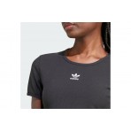 Adidas Originals Essentials Ribbed Tee Κοντομάνικο Crop Top T-Shirt