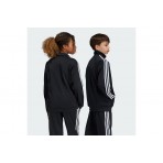 Adidas Originals Adicolor Firebird Top Ζακέτα με Λαιμόκοψη Μαύρη, Λευκή