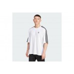 Adidas Originals Adicolor Ανδρικό Κοντομάνικο T-Shirt Λευκό, Μαύρο