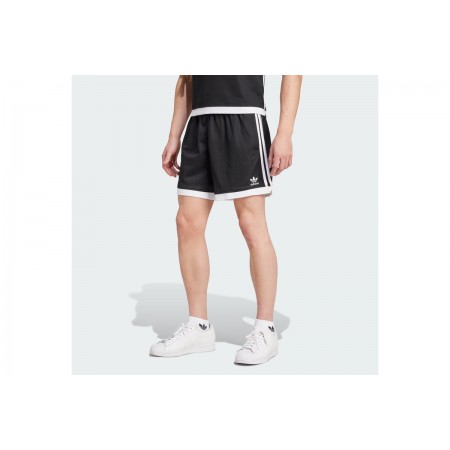 Adidas Originals Mock Eyelet Ανδρικό Αθλητικό Σορτς Μαύρο, Λευκό