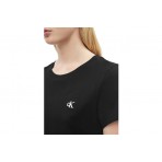 Calvin Klein Γυναικείο Κοντομάνικο T-Shirt Μαύρο