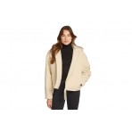 Calvin Klein Γυναικείο Μπουφάν Sherpa Μπεζ