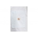 Calvin Klein Cropped Poplin Γυναικείο Μακρυμάνικο Πουκάμισο