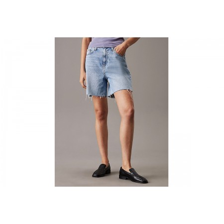 Calvin Klein Denim Βερμούδα Τζιν Γυναικεία 