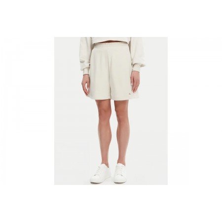 Calvin Klein Monogram Γυναικείo Αθλητικό Σορτς Λευκό