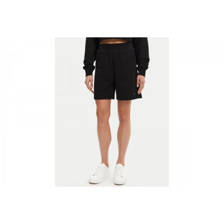 Calvin Klein Monogram Γυναικείo Αθλητικό Σορτς Μαύρο