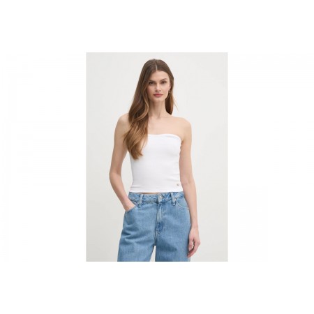 Calvin Klein Strapless Top Μπλούζα Αμάνικη Γυναικεία 